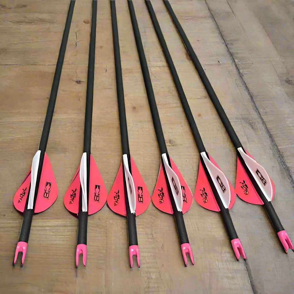 TX-5 Carbon Arrows (.204 diameter) 5mm (12 Shafts) .001 Straightness