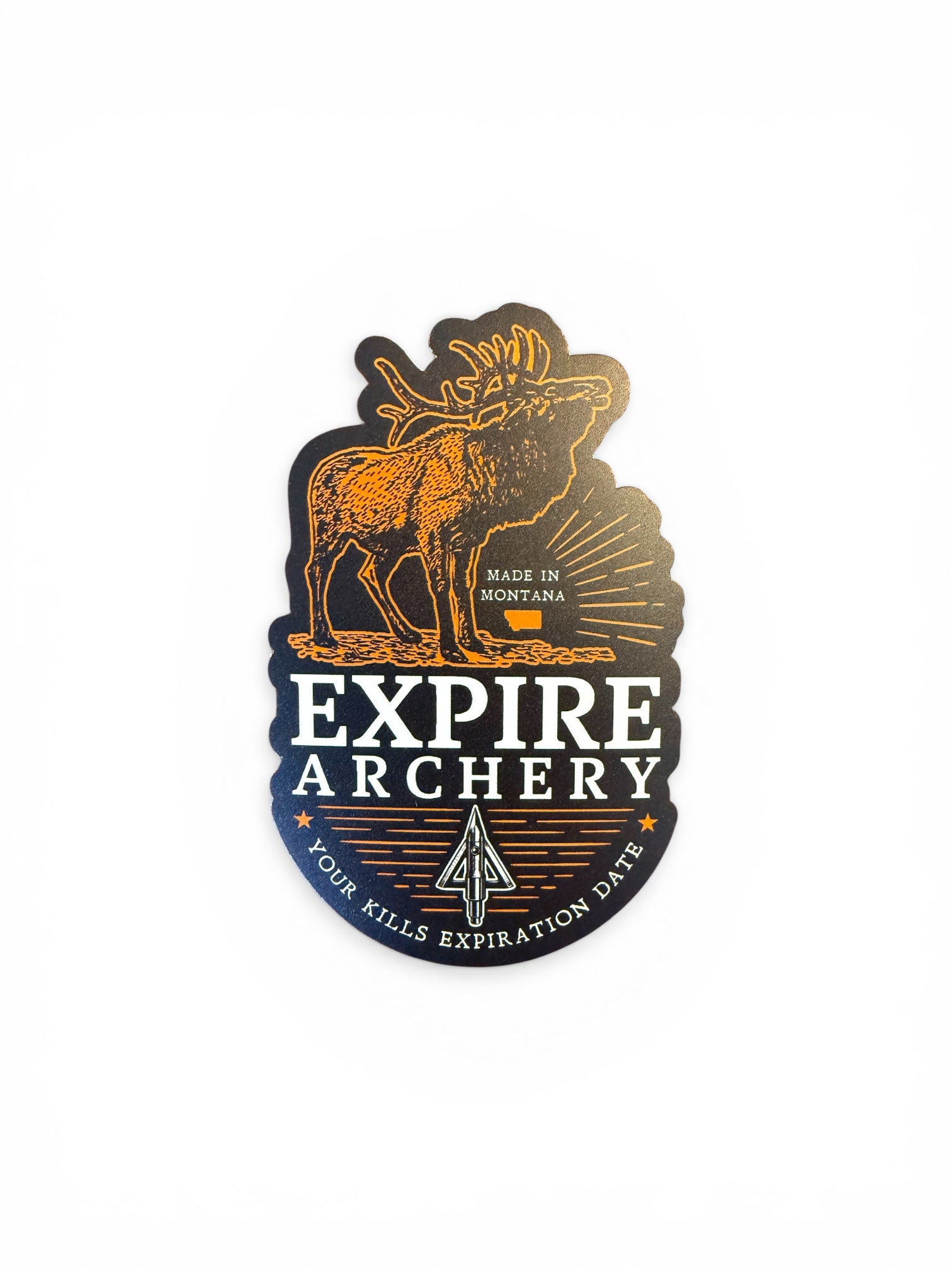 Expire Elk Sticker