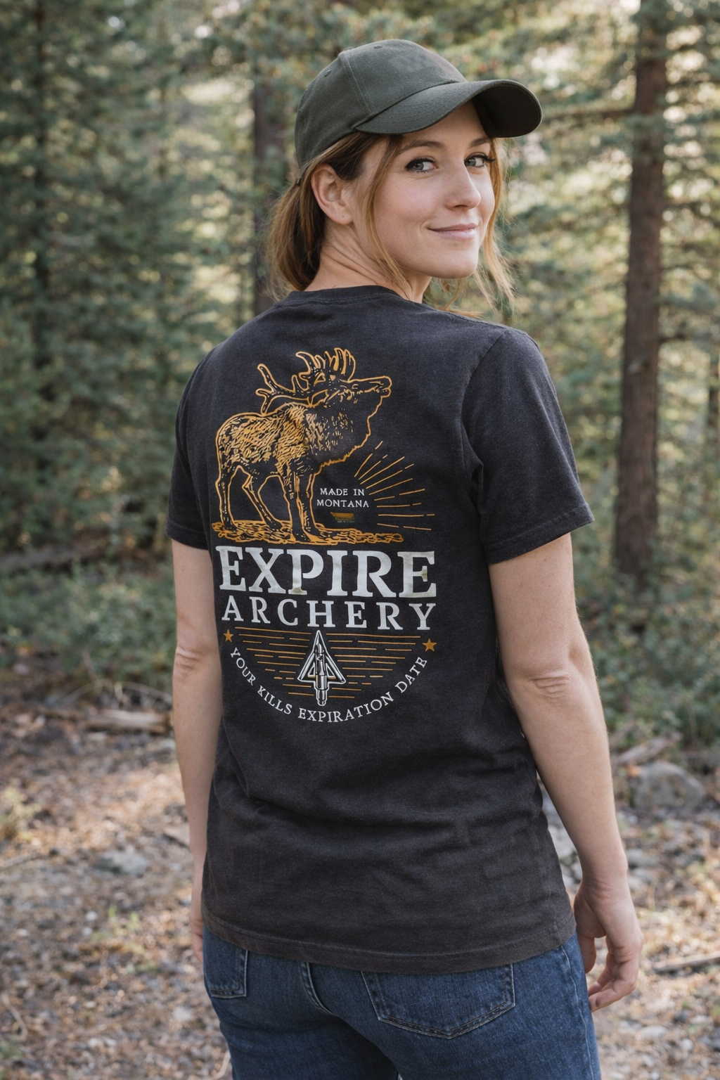Expire Elk Logo T-shirt