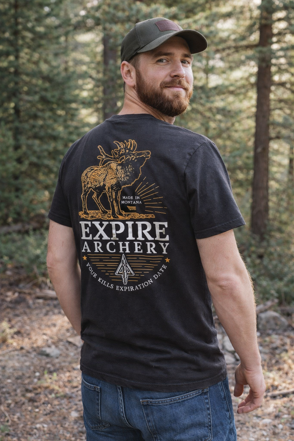 Expire Elk Logo T-shirt